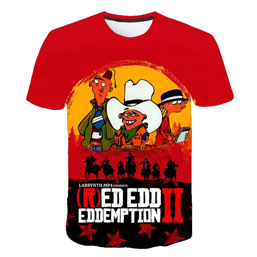 Hot Game Red Dead Redemption 2 Printed T-shirt 3D Men Women Fashion Harajuku Y2k Tops Hip Hop Style Clothing Streetwear Cool Tee