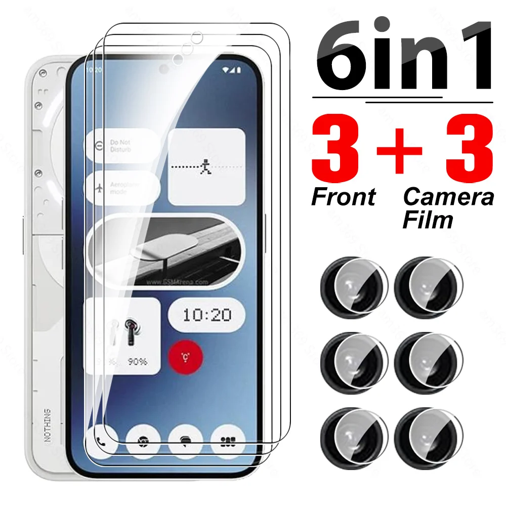 Protective Tempered Glass For Nothing Phone (2a) 2a Glass Screen Protector NothingPhone2a NothingPhone 2 A Phone2a 5G Lens Film