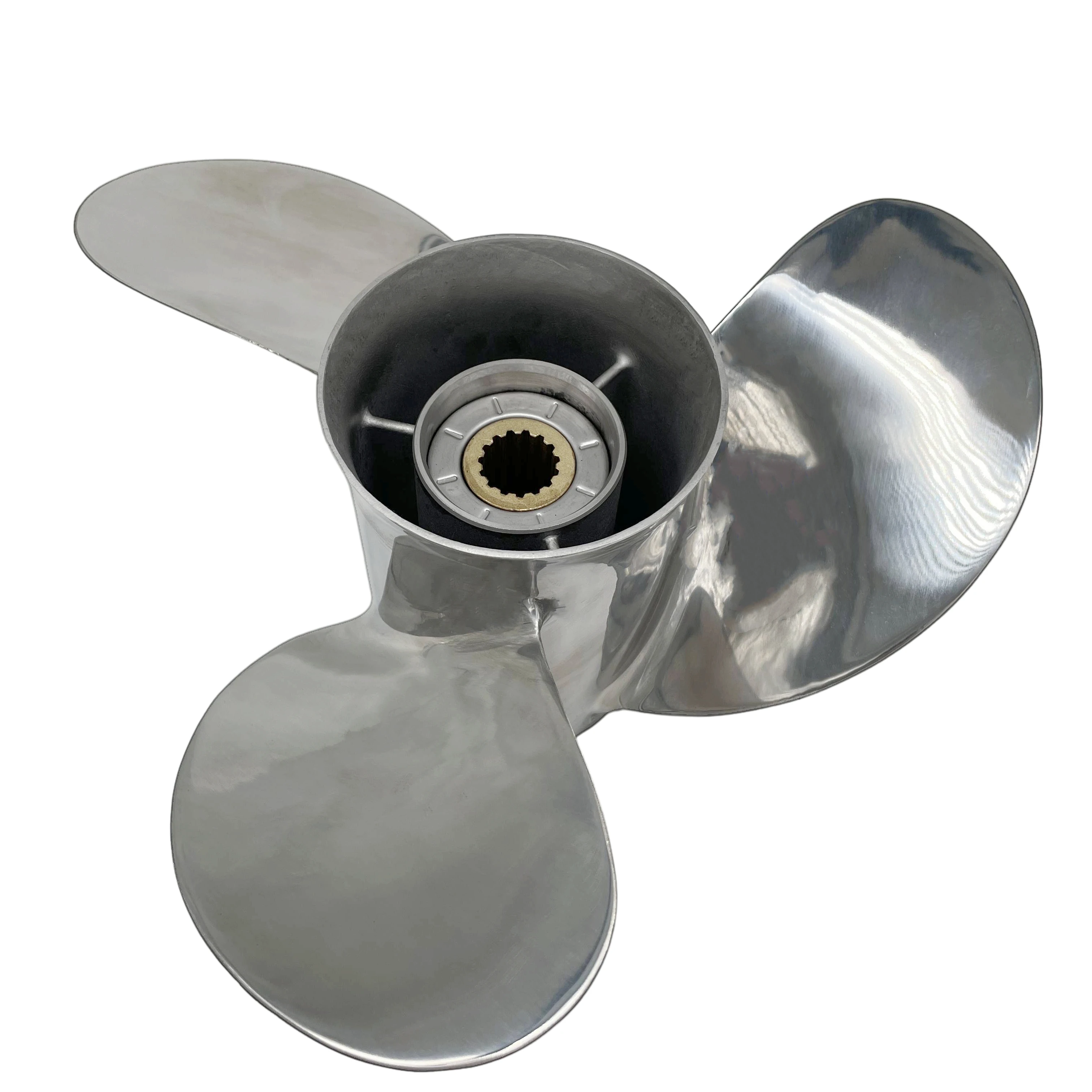 Propeller 13 7/8X21 Mercury Outboard 60HP-125HP 3 Blades Stainless Steel Prop SS 15 Tooth