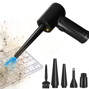منفضة الهواء المضغوط للوحة مفاتيح الكمبيوتر ، شحن USB ، لاسلكي كهربائي صغير ، منظف سيارة للكمبيوتر الشخصي ، منفاخ هواء لاسلكي ، 51000 دورة في الدقيقة أعلى 8 مبيعات مكنسة كهربائية للوحة المفاتيح - رقم 2