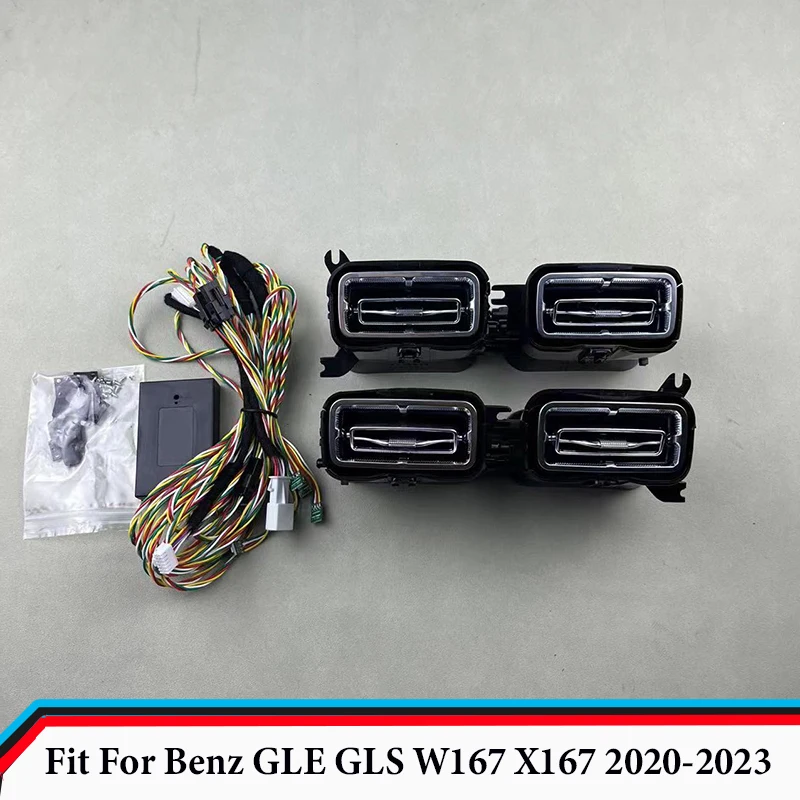 

LED Air Vent Ambient Light Suitable for Mercede-benz GLE-class GLS-class W167 X167 2020 2021 2022 2023 GLE53 Illuminator Lamp