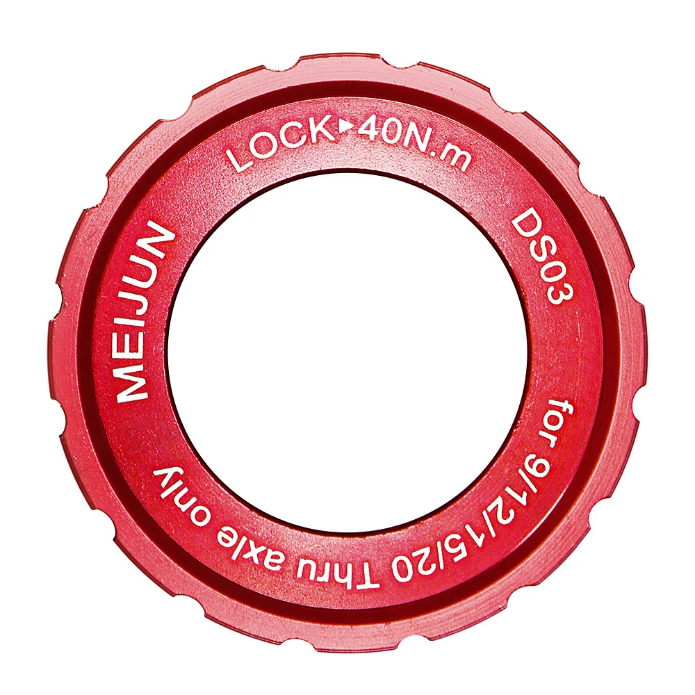MEIJUN Bicycle Mountain Bike Centerlock Disc Brake Lock Ring Cap - Lock Cover Screw Cap