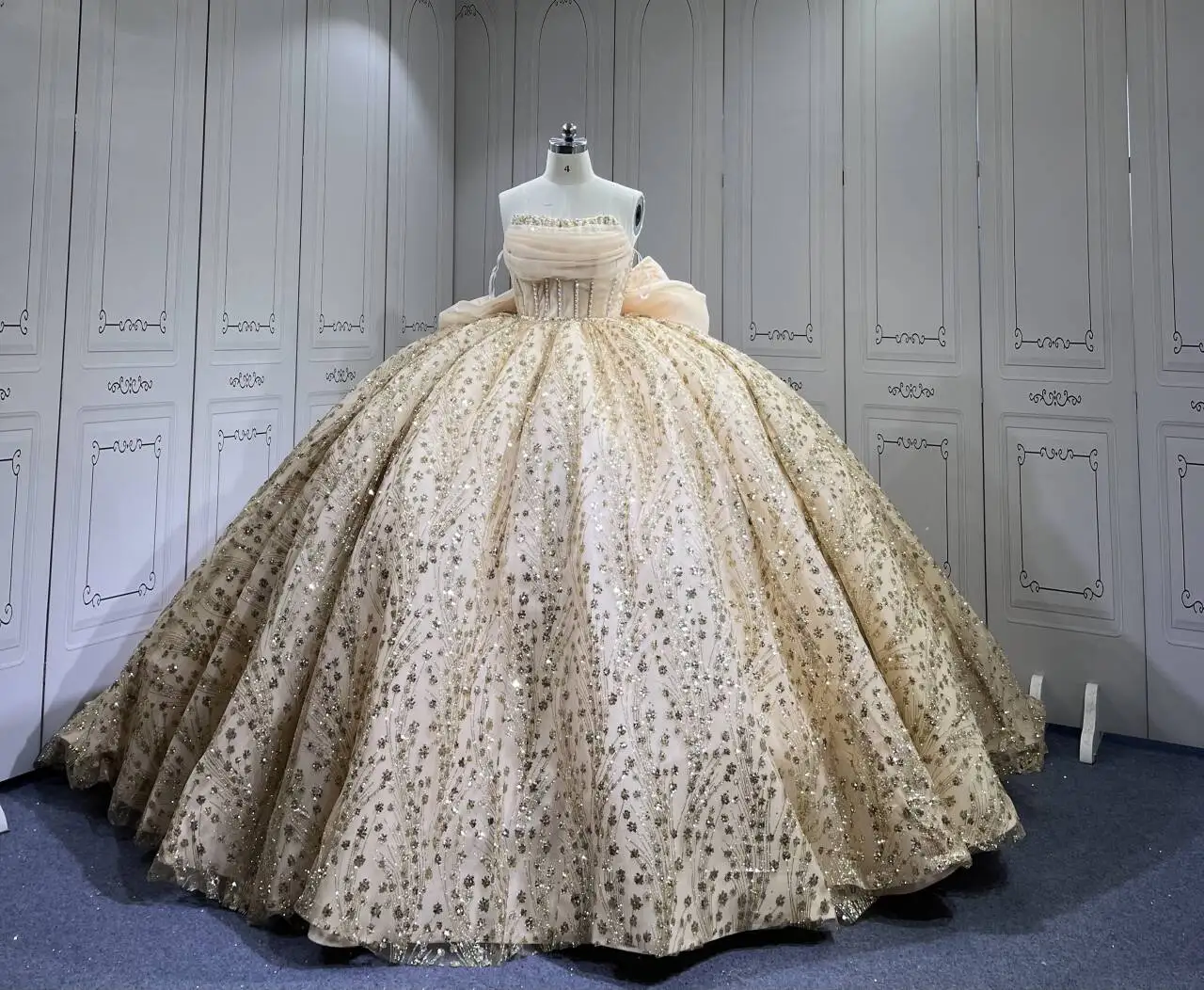 

Mumuleo блестящее платье Quinceanera цвета шампанского Vestidos De Xv Anos Rosa розовое платье для пятидесятилетнего возраста Vestidos De Quince Anos