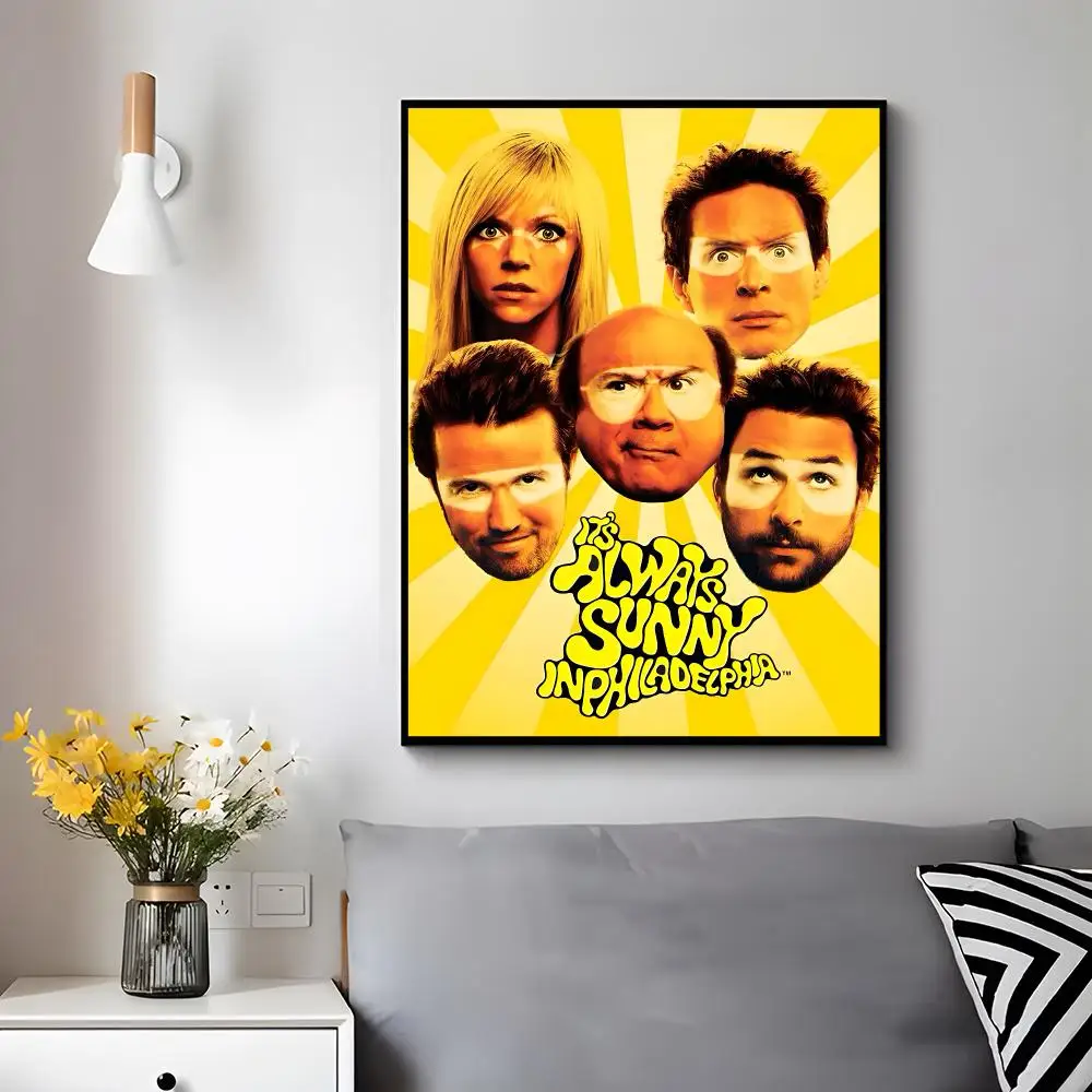 Comedy Series I-it's Always Sunny in Philadelphia Poster Modern Luxury Wall Poster Home Decor Space Enhancer
