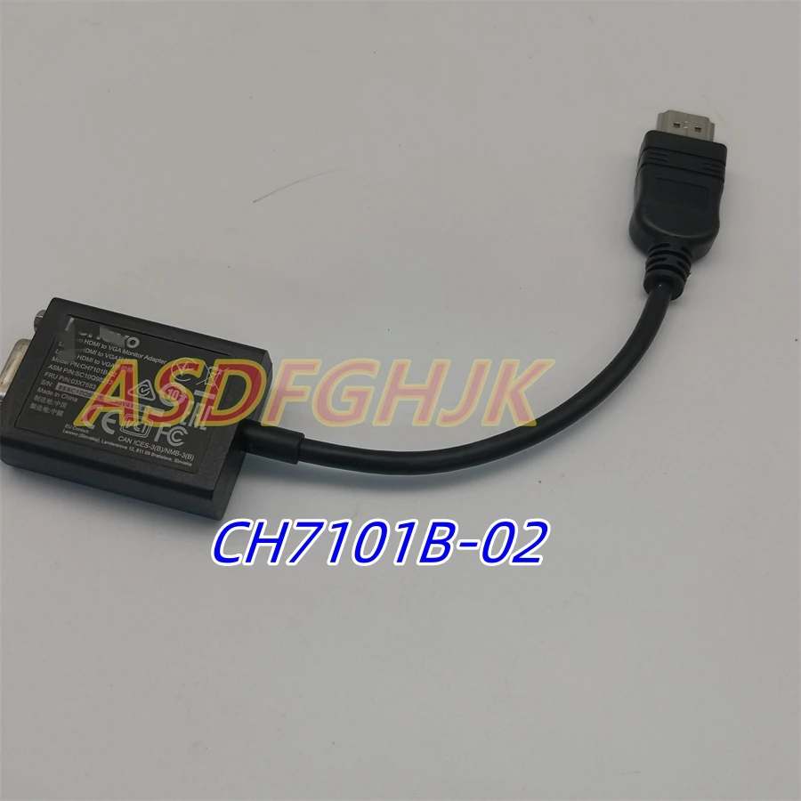 

For Lenovo For ThinkPad HDMI To VGA Monitor Adapter 03X7583 CH7101B-02 SC10Q98213 Free Shipping