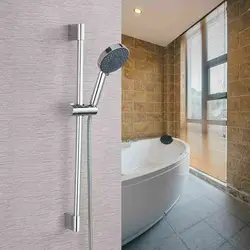 Douchekop Houder 360 Graden Verstelbare Klem Douchekop Rail Glijbeugel Badkamer Douche Montagebeugel Universeel 20 ~ 25 Mm