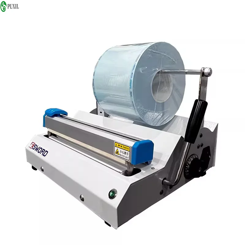 220V Dental Material Electric Heat Sealer Sterilization Bag Sealing Machine Oral Tools Packing Dental Sealing Machine