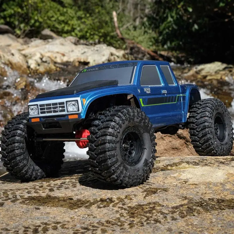 Axial Rc Rock Crawler Scx10 Iii Coyote One Tenth Scale Four Wheel Drive Brushed Motor 3S Compatible Remote Control Off Road Car