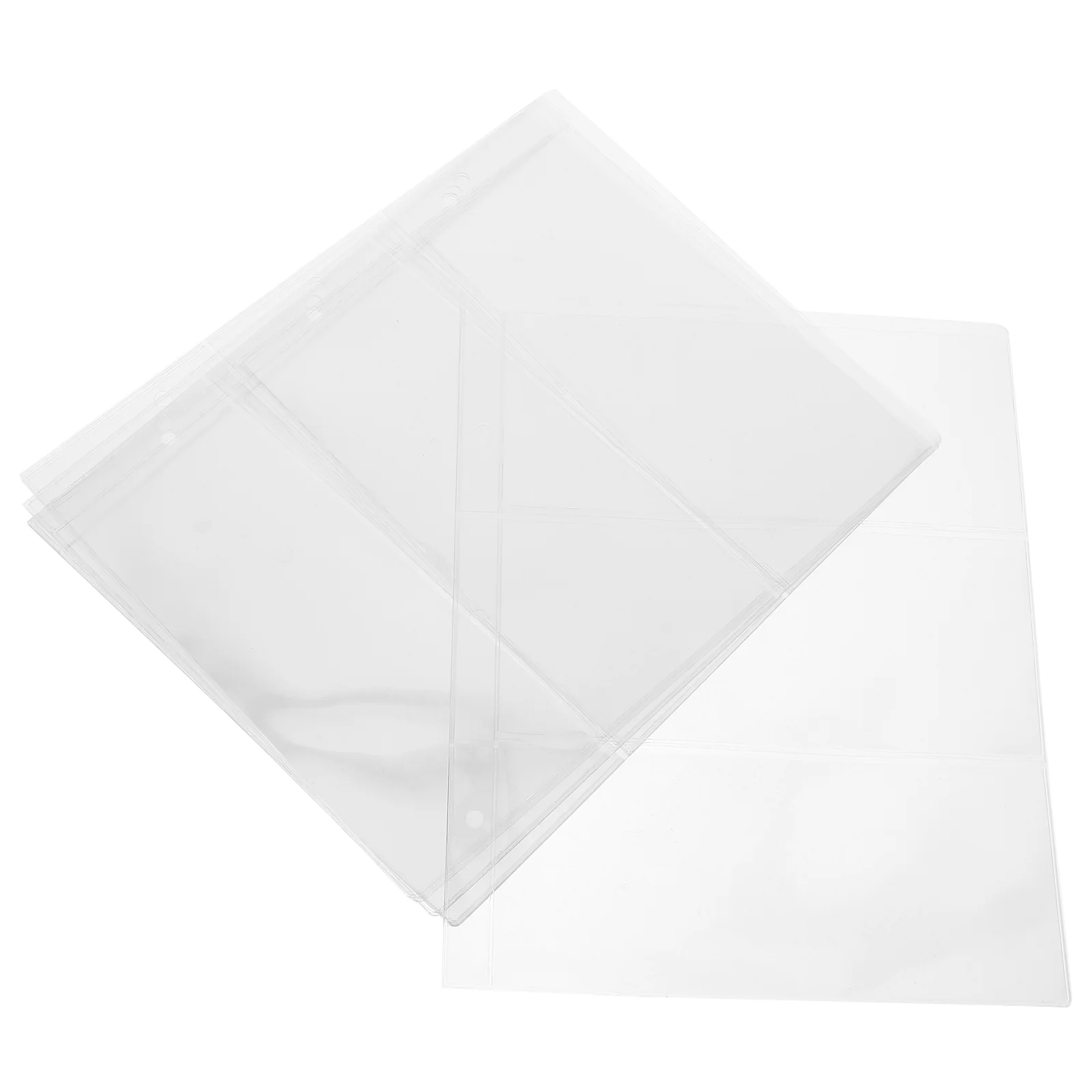 Banknote Collection Book Stamp Collectors Clear Holder Banknotes Pvc Currency Collecting Album Pages