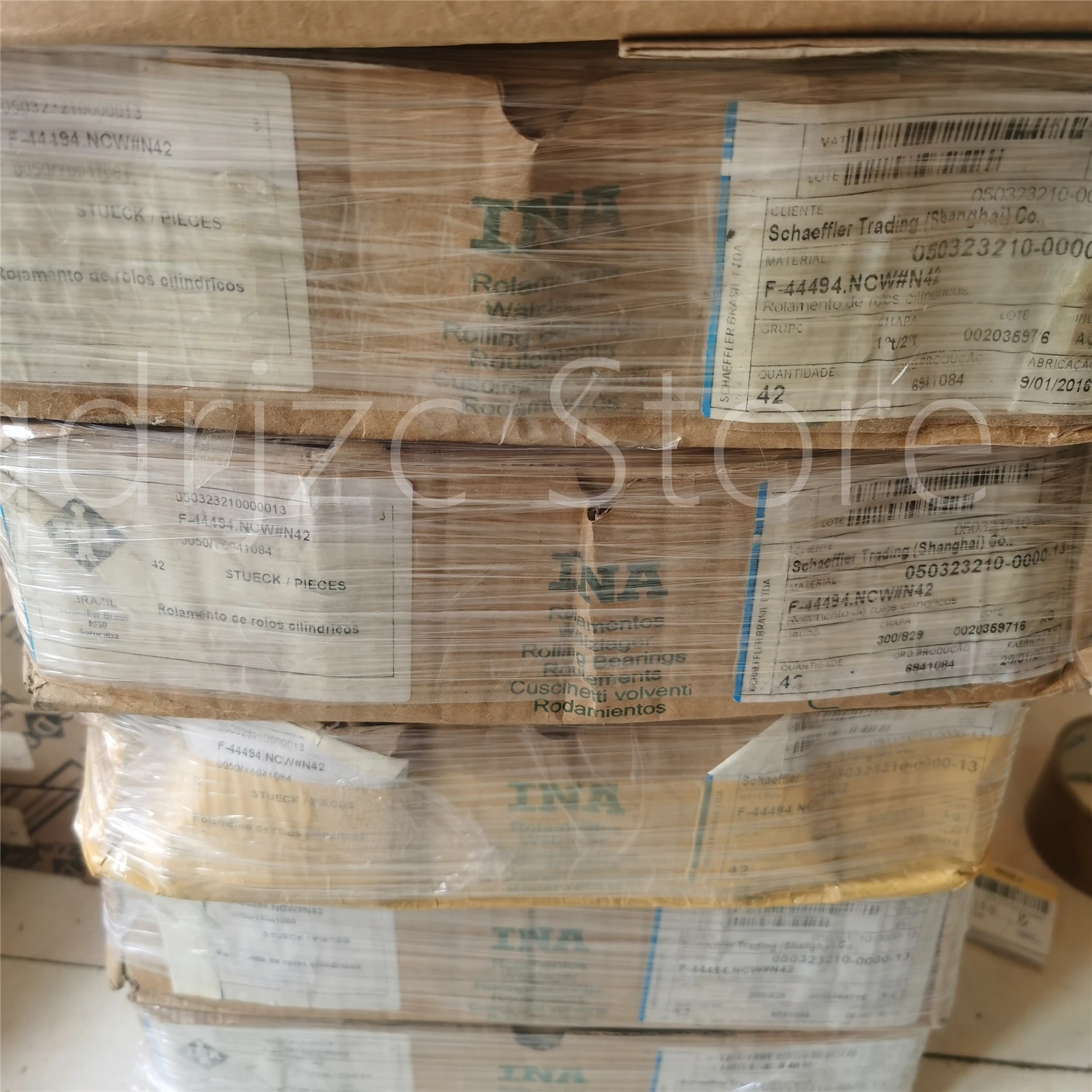 Full loaded cylindrical roller bearing F-44494.NCW NUP-44494 30X61.94X23.81mm