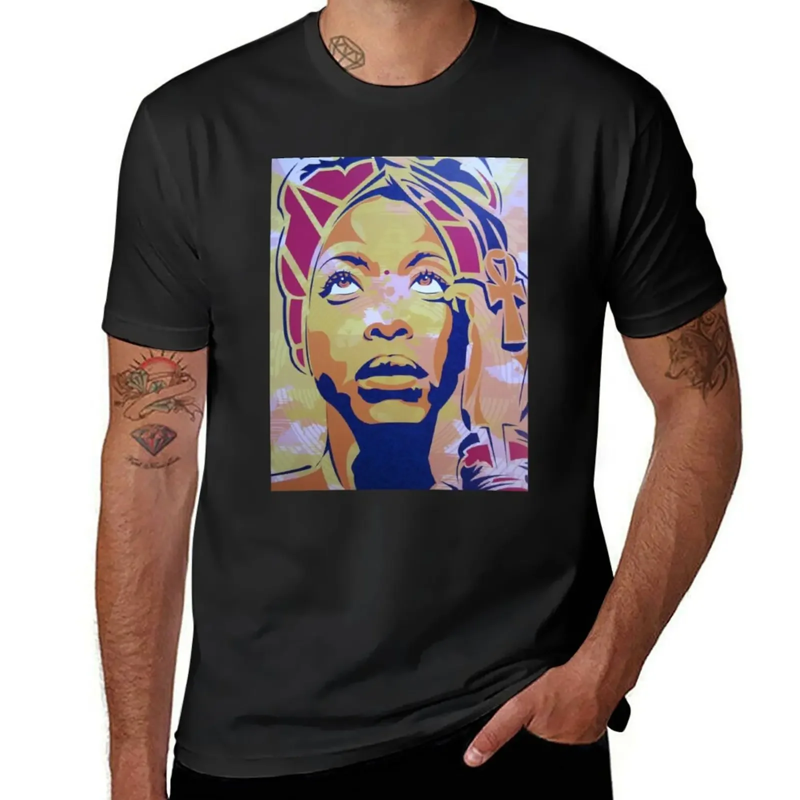 

Erykah Badu T-Shirt hippie clothes summer tops aesthetic clothes oversized t shirts for men