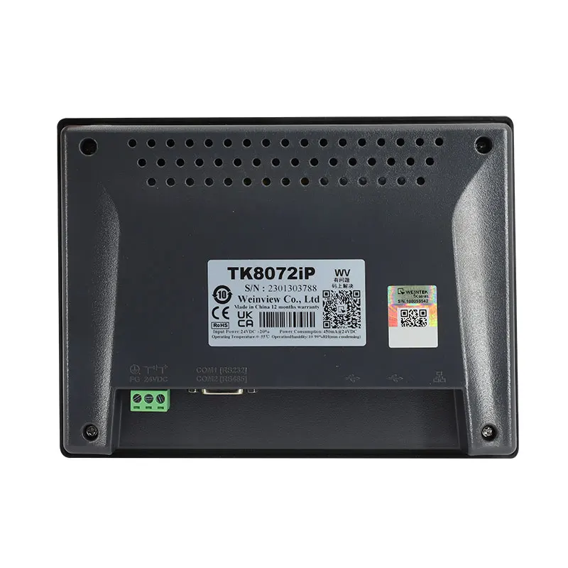 WEINVIEW TK6072iP TK8072iP HMI Touch Screen 7 inch Ethernet USB Replace TK6070IQ TK6070IP TK6071iQ TK6071iP TK8071iP