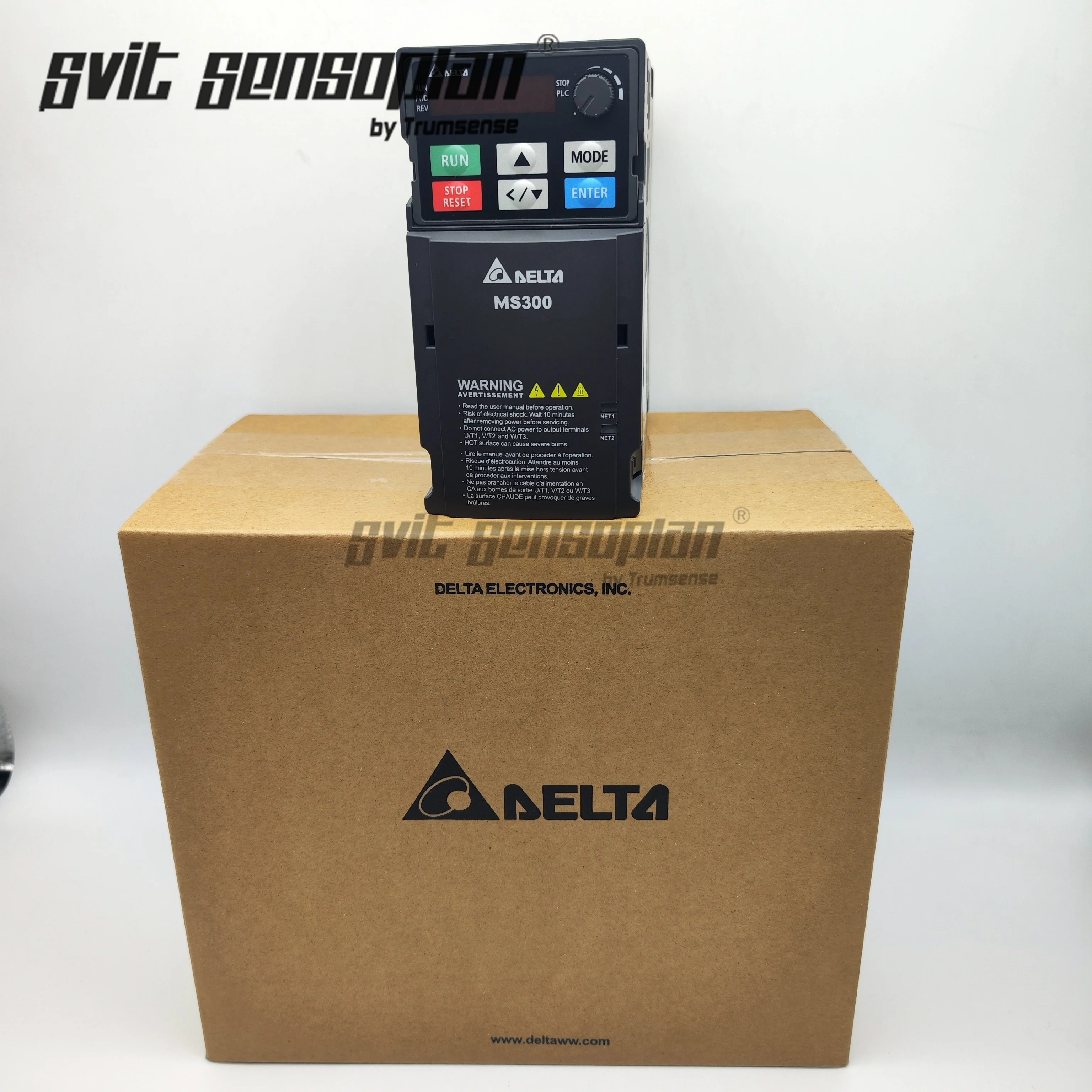 Imagem -04 - Inversor de Frequência Delta Genuíno sem Filtro Phase Saída de 460v Sto Embutido Ip20 Conversor Ms300 Vfd4a2ms43ansaa 15 kw