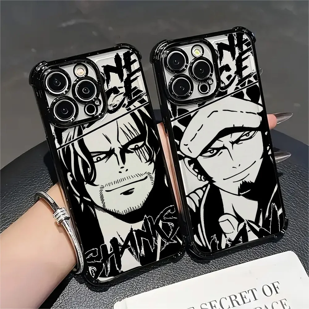 Anime O-Ones Pieces Luffys Art Plating Phone Case For Samsung A37 A57 A07 A36 A16 A06 A35 A55 A25 A26 A05s A15 A54 A34 A24 4G 5G