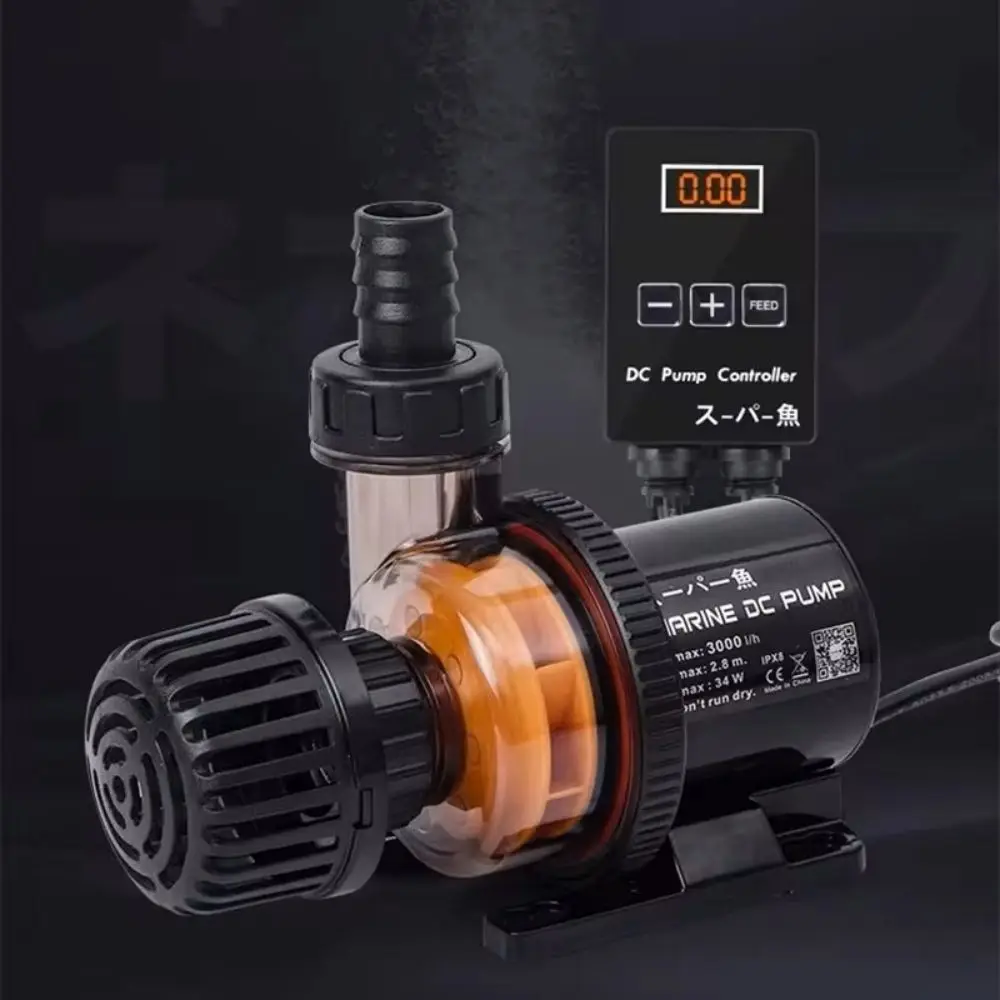 Silent Marine DC PUMP Frequency conversion Water Pump for aquarium fish tank return pump DC1500/2500/4000/6000/9000/12000/15000