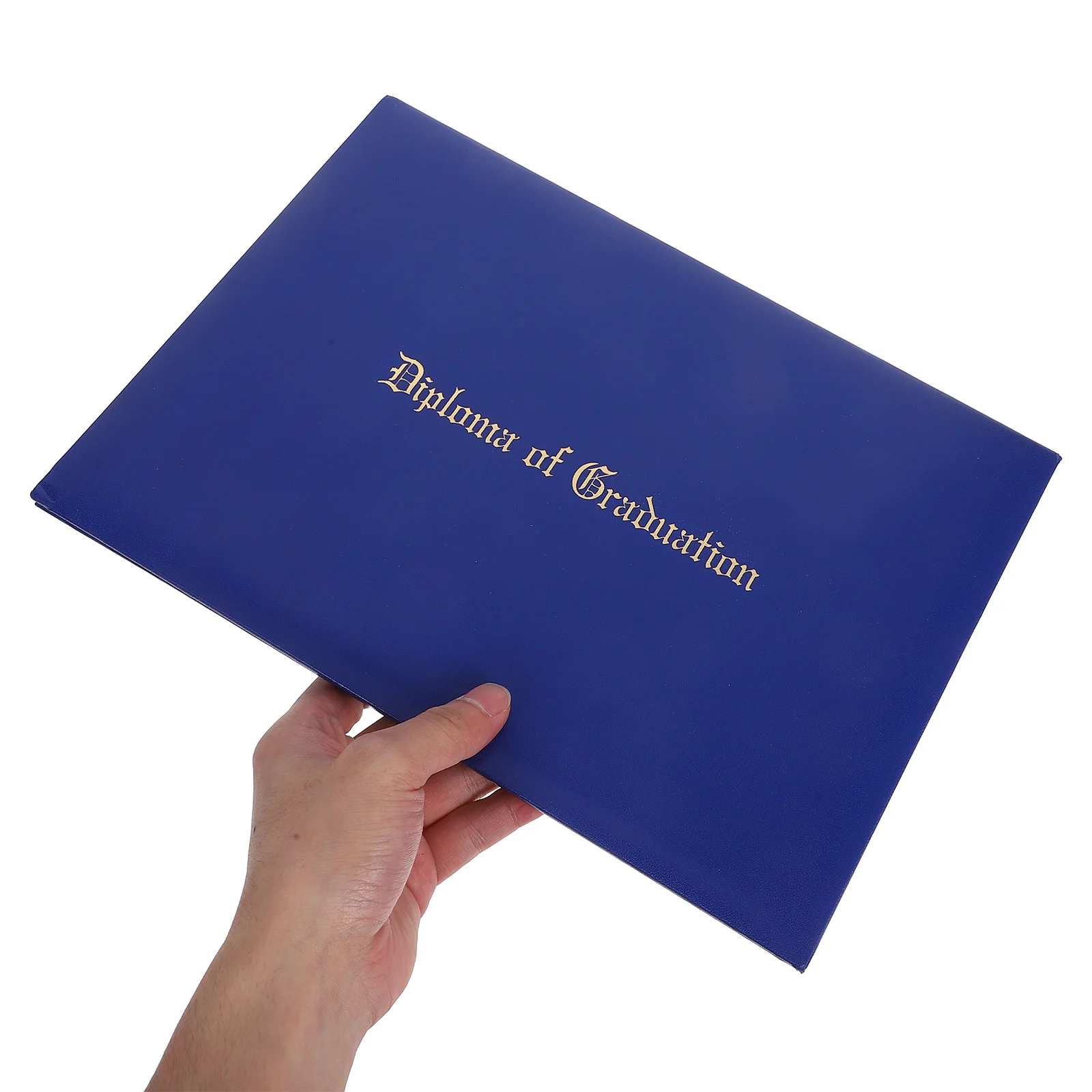 

Diploma Cover for Certificate Degree Holder Graduation College Book Style Folder PVC Document Holder Gift