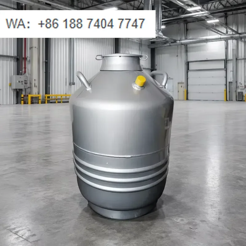 for  50L Laboratory Self Pressuring Mve Liquid Nitrogen Tank Storage Container for Cells