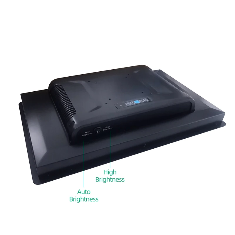 15.6 Inch High-Brightness Fully Enclosed Industrial Touch Monitor Capacitive Touch Screen Suitable For Monitoring Display Screen
