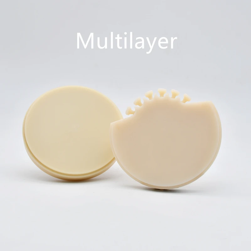 Multilayer PMMA Discs 16/18mm for Zirkonzahn/Open/AG System for Dental Lab