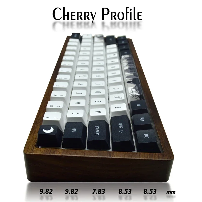 135 keycaps cover for Keyboard key PBT Key Cap for OEM/cherry Profile Mechanical Keyboard Kit Keycaps