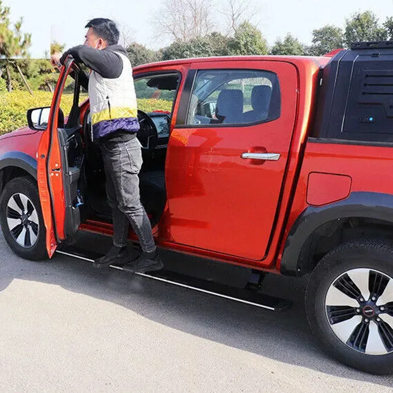 لوحة تشغيل السيارة بدواسة كهربائية لـ 2017-2023 نيسان نافارا NP300 خطوة جانبية #5