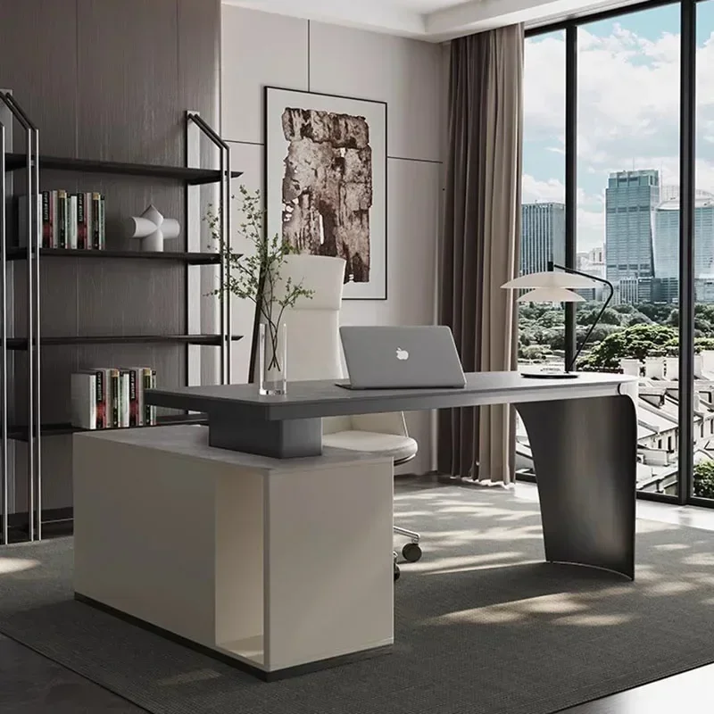 

Modern Rock Board Modern Office Desks Study Corner Computer Writing Luxury Computer Desk Chair Gadgets Tavolino Room Furniture
