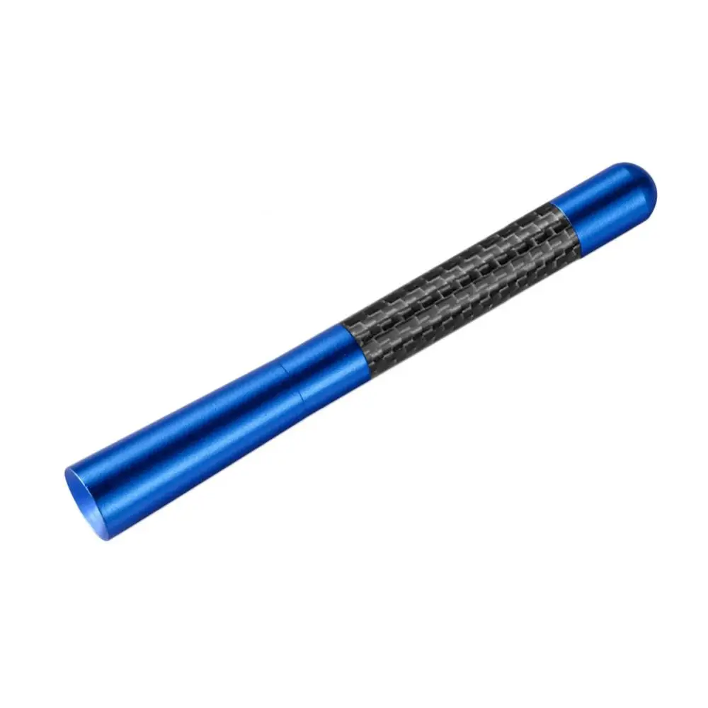 Автомобильная антенна, универсальная автомобильная антенна из углеродного волокна, 12 см, автомобильный Стайлинг, радио FM-антенна, декоративная функция, функция приема сигнала