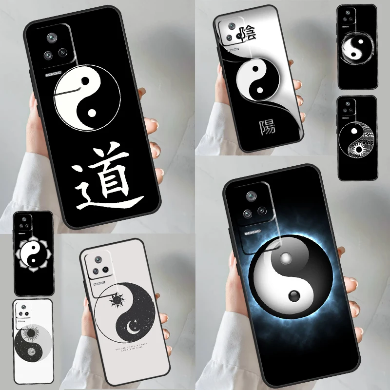 Eight Diagrams Taiji Yin Yang Case For POCO X6 M6 Pro X3 X5 F3 F5 M5s Xiaomi 14 13 Ultra 12 Lite 11T 12T 13T Pro Cover