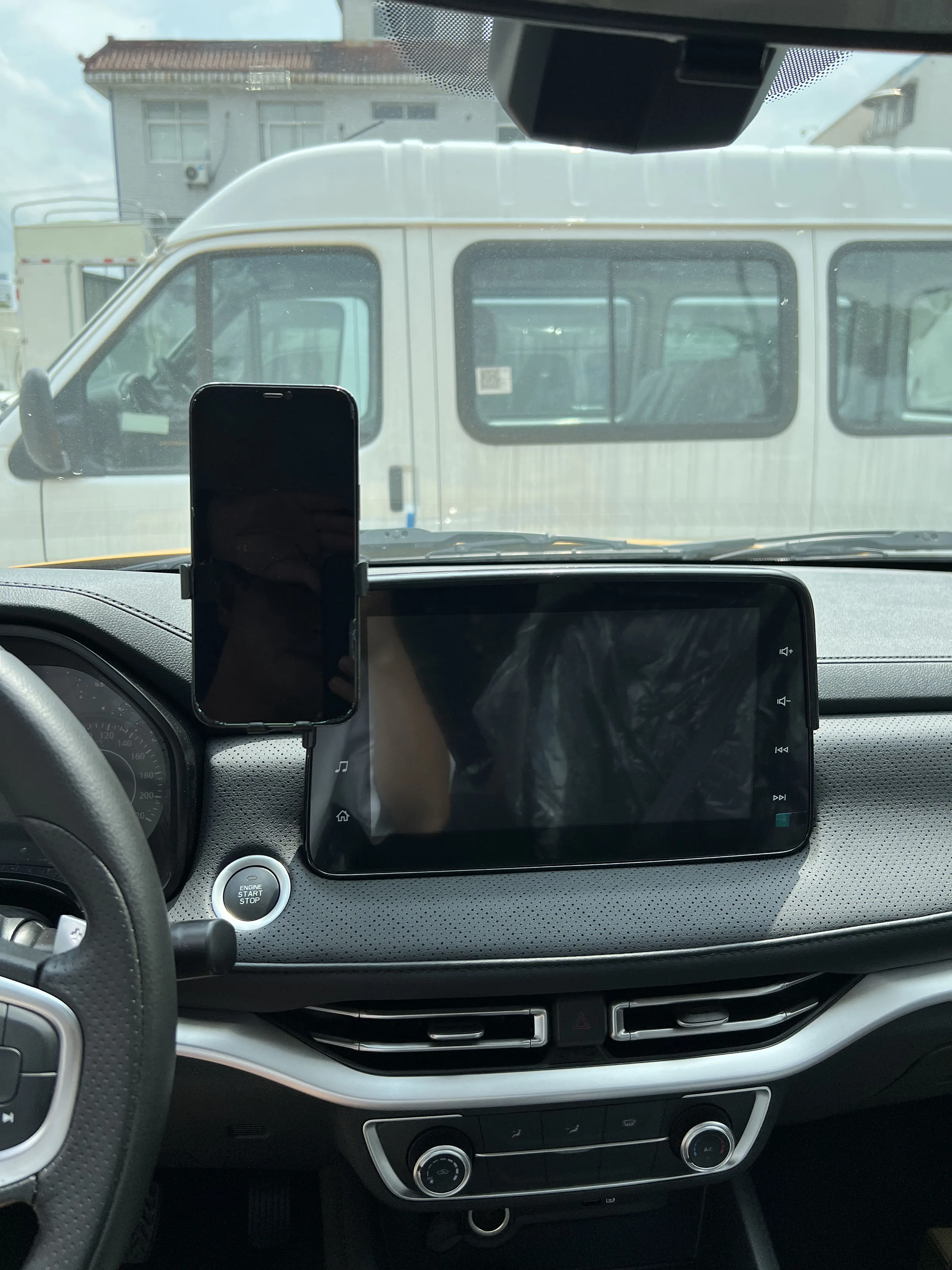 Soporte para teléfono móvil para JMC Yuhu 7 2022 2023, pantalla de 10 pulgadas, soporte para pantalla GPS, soporte para teléfono móvil, accesorios de montaje para coche, interior