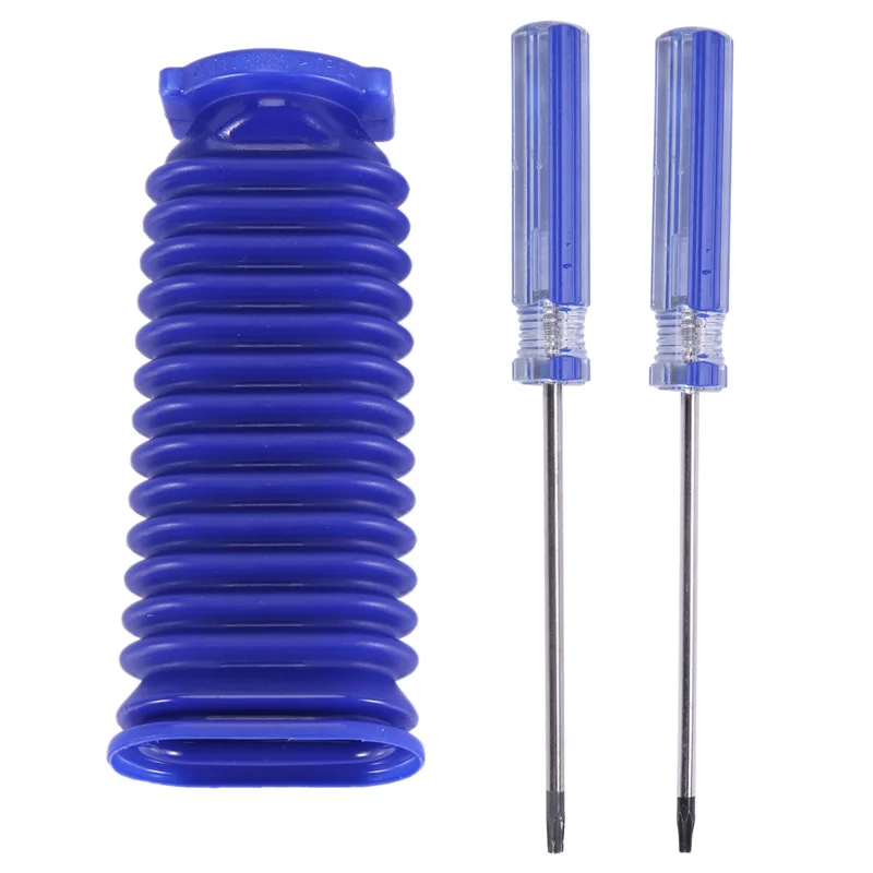 LITE-2X ダイソン V7 V8 V10 V11 掃除機ソフトローラーヘッドソフトぬいぐるみストリップ、ローラー吸引ブルーホース