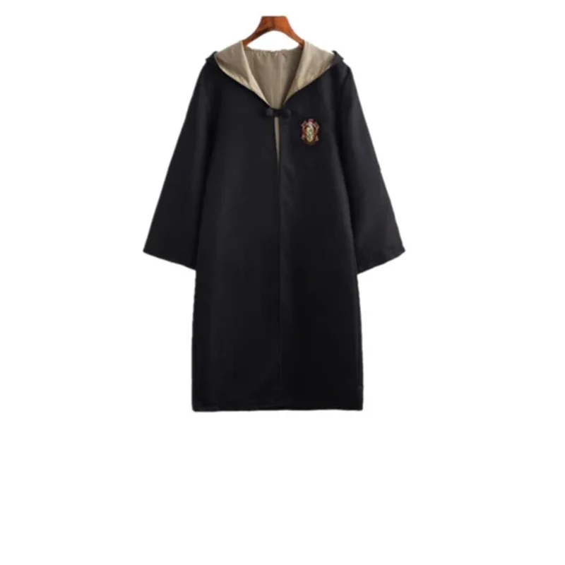 2025 nuevo disfraz de Halloween Potter disfraz de Hogwarts bata mágica Hermione Gryffindor capa falda suéter corbata Serpeverde M ❤ ❤ $zz