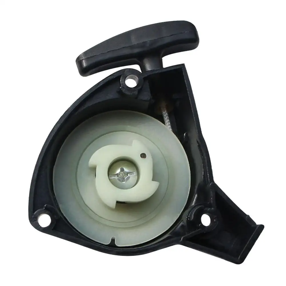 Engine Recoil Starter for For Tu26 Power High Branch Saw 767 and TL26 TL23 TU23 Sprayer Models 7cm Plastic Black
