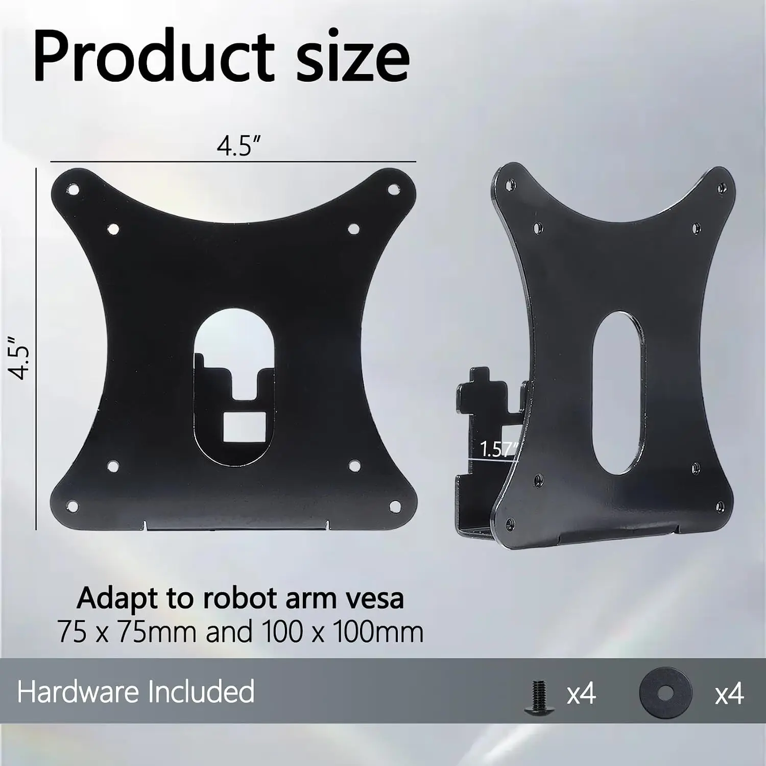 VESA Adapter For DELL Monitor S2216M S2216H S2316H S2316M S2317HJ S2416H S2717Q S2817Q SE2216H SE2416H SE2717H Wall Mount view 4