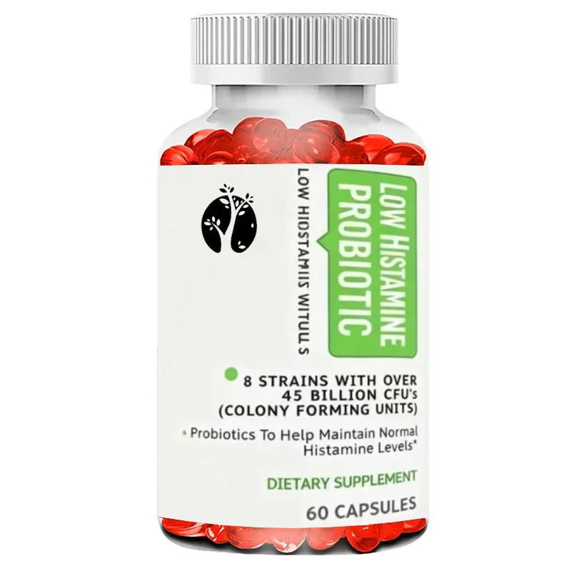 Probiotics Combat Histamine Intolerance and Support Balanced Gut Health - Suitable for Those Seeking Health Improvement