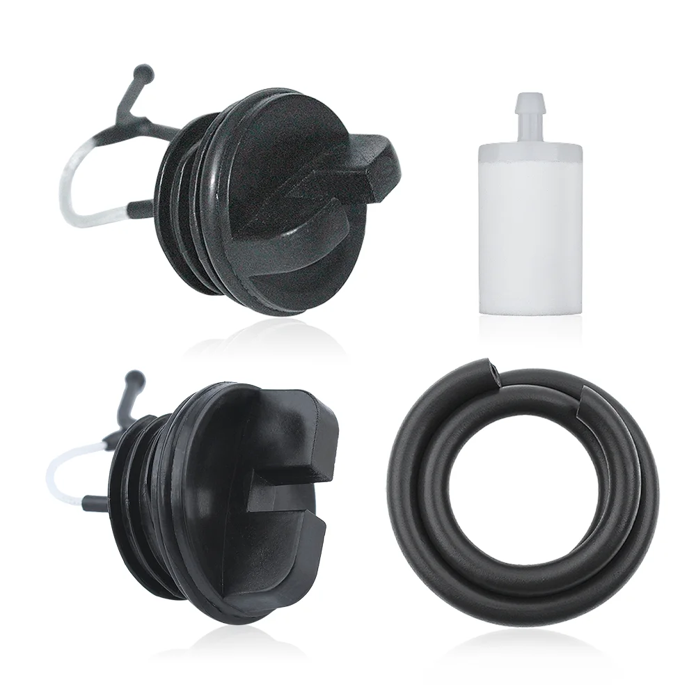 Gas Fuel Tank Cap Hose Line Filter Service Kit For Husqvarna 50 51 55 136 137 141 142 254 257 262 Chainsaw Replace Parts