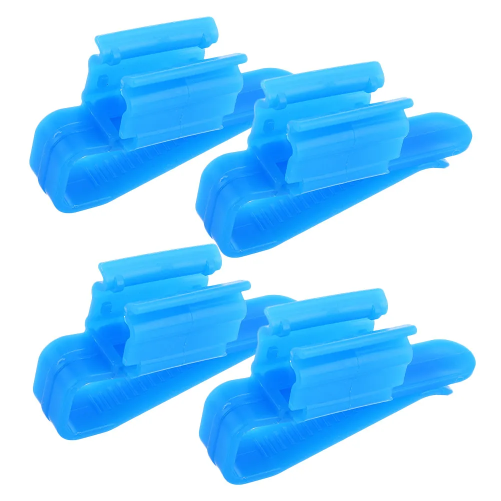 4Pcs Pipe Clamps Multi-Function Plastic Hose Clamp Water Pipe Automotive Fuel Transfer Fixed Clip Durable Hose Holder