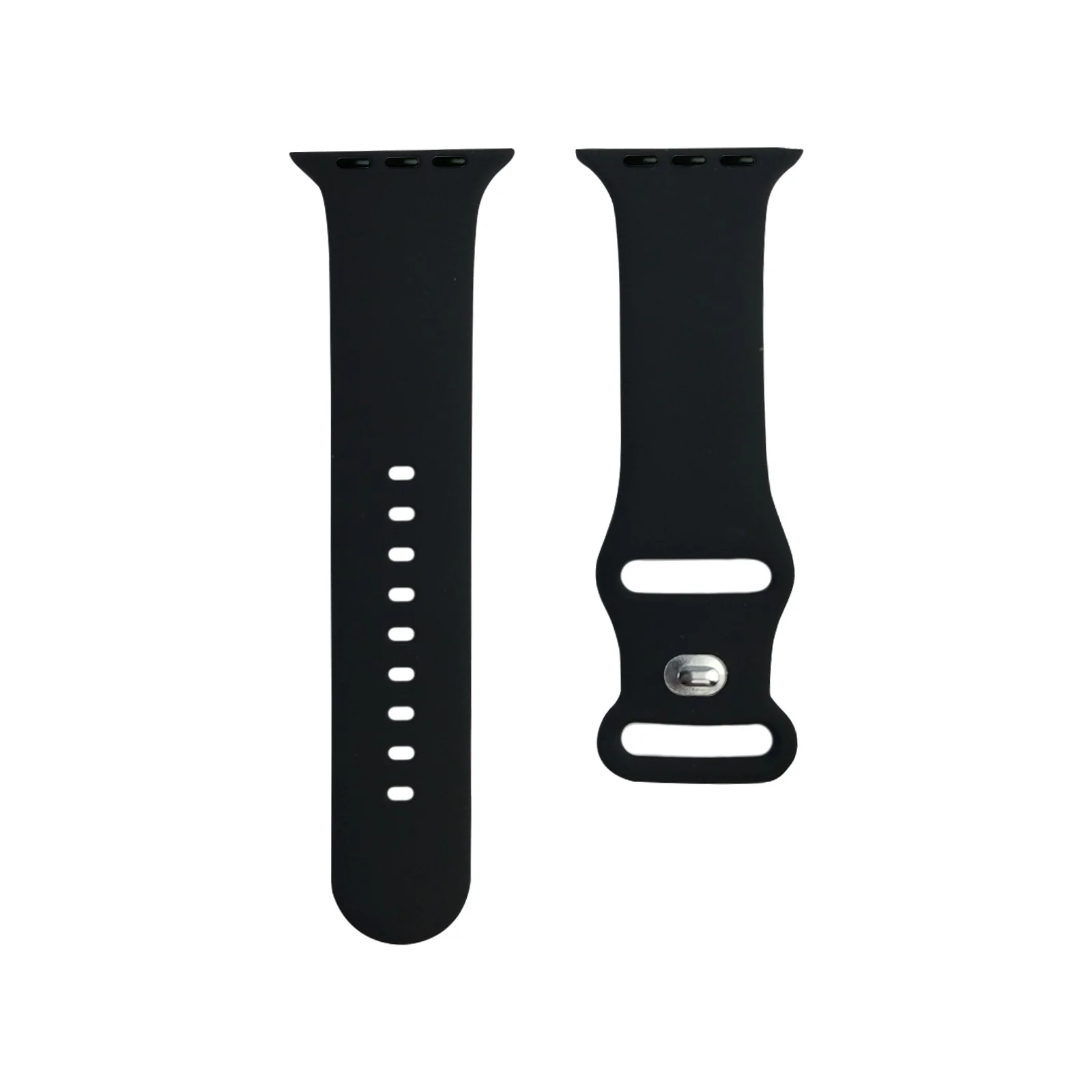 

Solid Color Series Printed Strap for Apple Watch 11 10 9 Silicone Band Replaceable Bracelet for iWatch 44mm 42mm 41mm Watchband