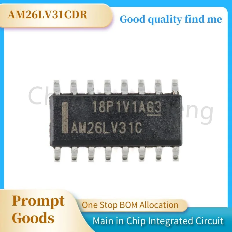 1PCS 100% New Original AM26LV31CDR AM26LV31C SOP-16 Buffer/driver/transceiver