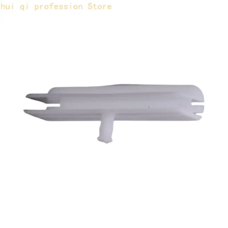 Vehicle Door Window Guide Set, 10 Mold Formed Plastic Components with Channels and Small Openings for Use in the Front H8WE