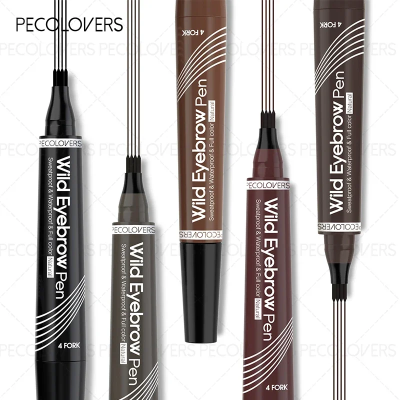 Crayon à sourcils à séchage rapide, imperméable, longue durée, Application de précision, riche en couleurs, usage quotidien, 1 pièce