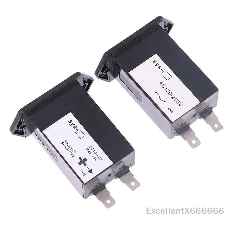 

Sealed Quartz Hour Meter 6 Digits 100-250V AC 10-80V DC Timer Counter Complete SYS-1