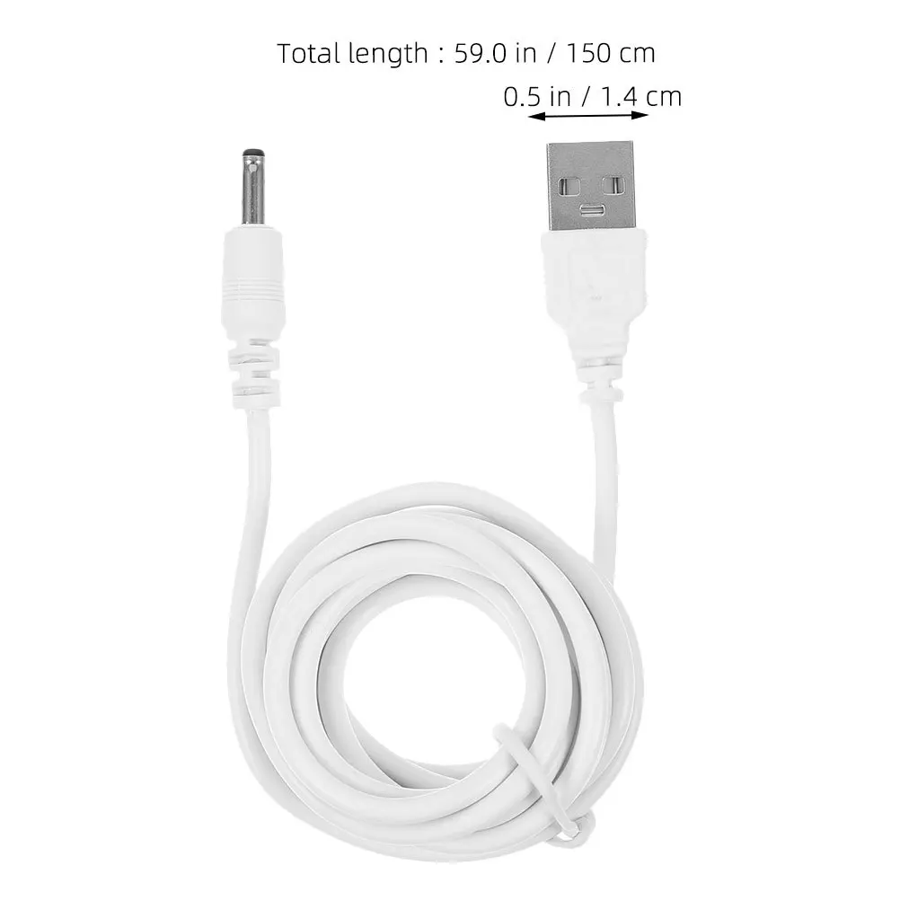 4Pcs USB to Dc Charging Cable 3.5x1.35mm Durable Fast Charging USB Dc Adapter Cable Replacement Instrument Cord