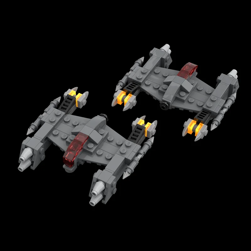 328 قطعة MOC المارقة فئة Magnaguard Starfighter 1 نموذج اللبنات لعبة تجميع لتقوم بها بنفسك هدايا عيد الميلاد فكرة الطوب الاطفال عيد ميلاد #2