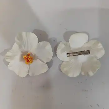 8 best sales 白色髮夾 - №5