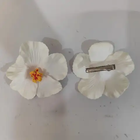 8 best sales सफेद बाल क्लिप - №5