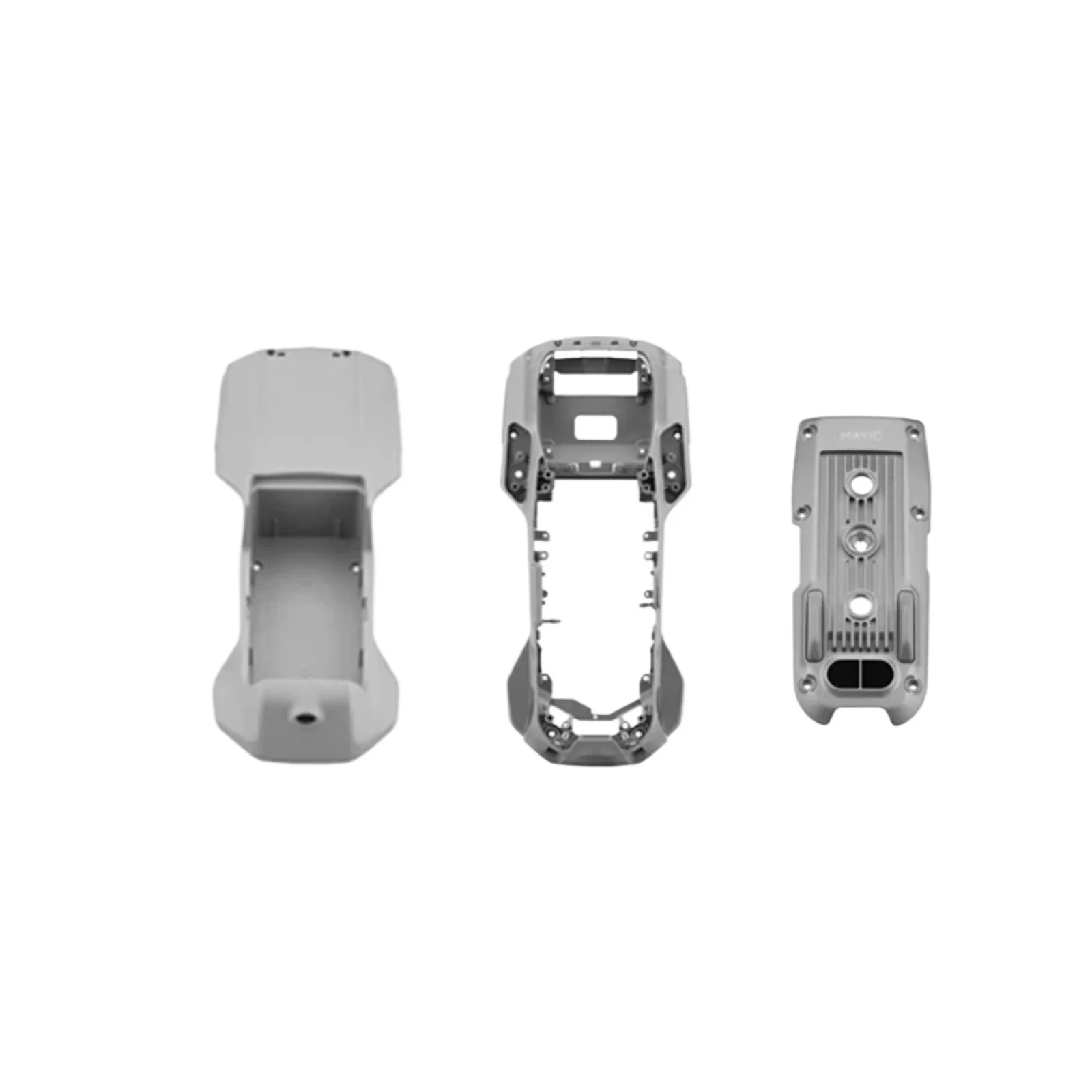 DJI Mavic Air 2 Body Shell Frame Kit, Upper Bottom Middle Housing with Gimbal Mount Cover Repair Replacement Parts