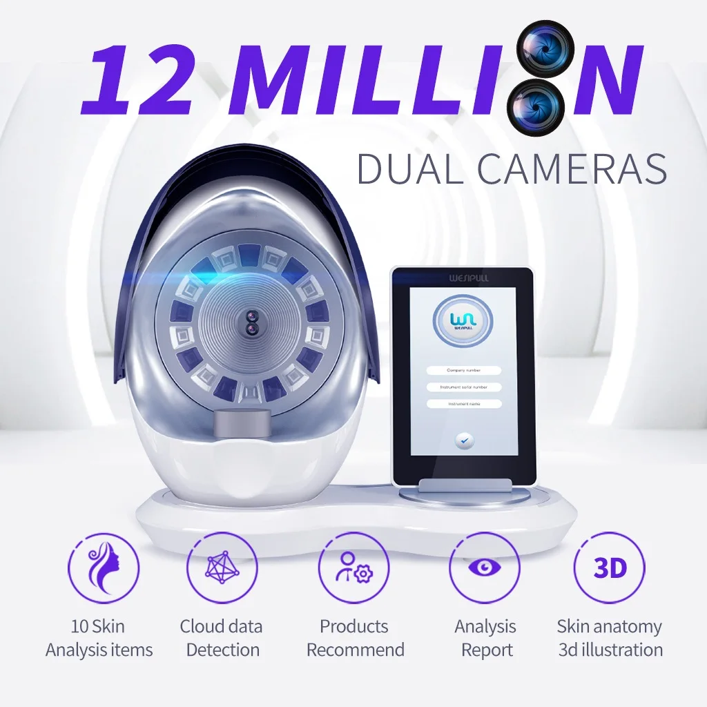 20 million pixels Magic mirror Mini 3D and  analyzer