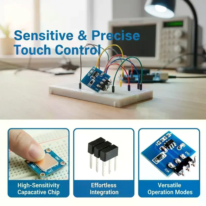 TTP223 Touch Switch Module TTP223B 1 Channel Jog Digital Capacitive Touch Sensor For DIY KIT