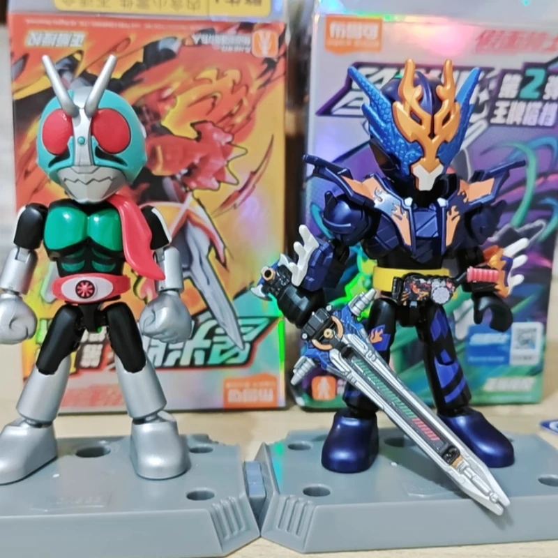 

Подлинная слепая коробка, игрушка Blokees Kamen Rider Blockman Starlight Edition V1, карманная сборка, коллекционные украшения, гаражный комплект, подарок
