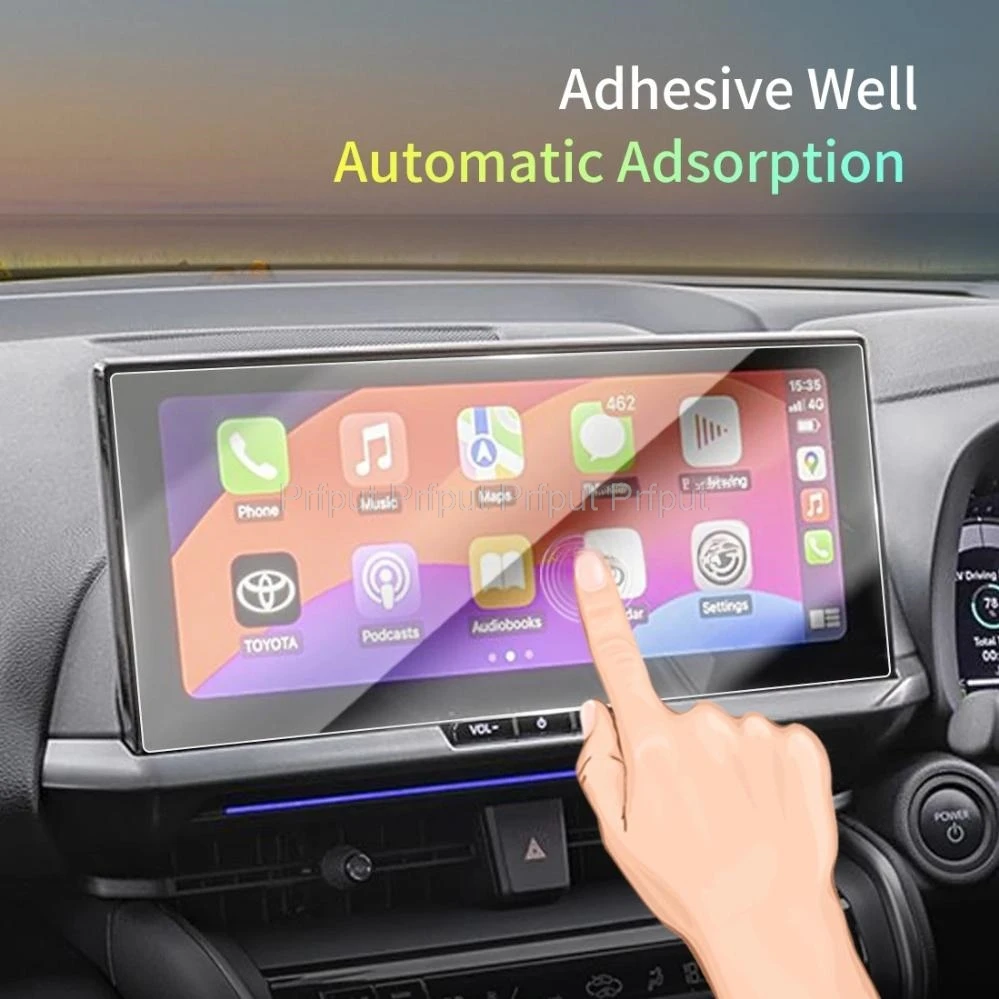 

Автомобильные наклейки, защита счетчиков для Toyota CHR 2024, защитная пленка из закаленного стекла, дисплей, навигация, автомобильные аксессуары